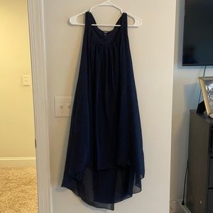 Navy Blue. Flowy dress. Size Xsmall